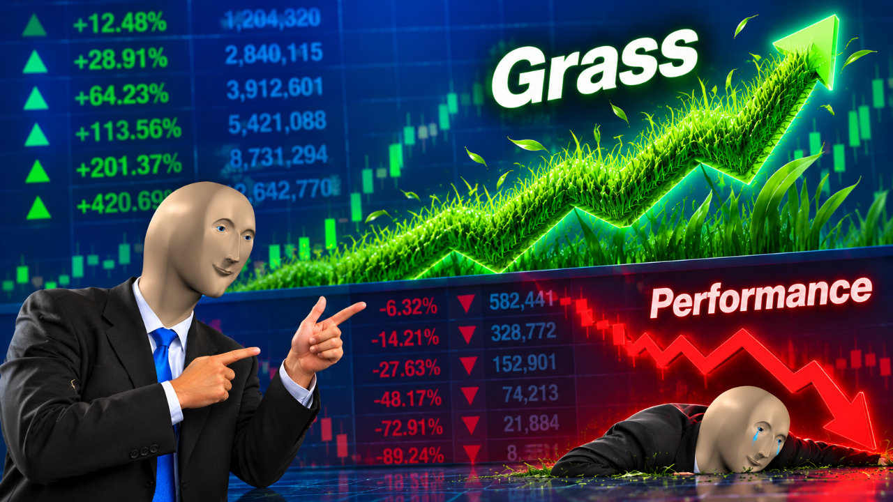 More grass, less performance